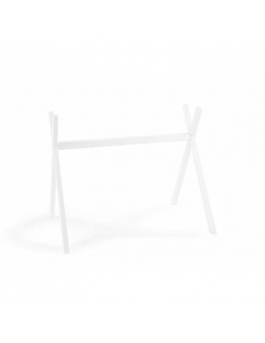 Portique bois Tipi gym - Blanc