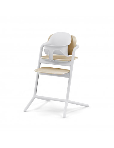 LEMO Chaise haute bois 4 en 1 -  Sand...