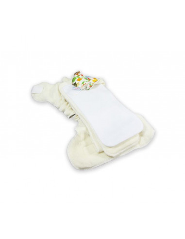 Couche lavable spéciale nuit Velcros...