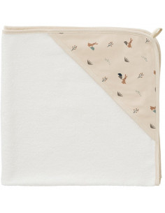 Cape de bain coton bio -...