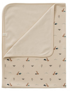 Couverture coton bio 80x100...