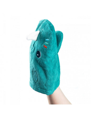 Gants de toilette marionnette - Marius