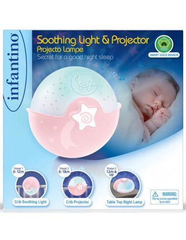 Projecto lampe Infantino - Rose