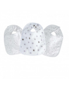 Bavoir 1er âge 3pc en...