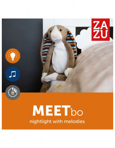 ZAZU - Boite à jouets pour veilleuse Bo