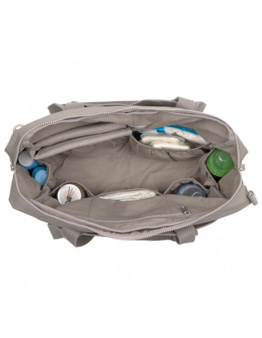 Sac à langer Coton Essential - Taupe