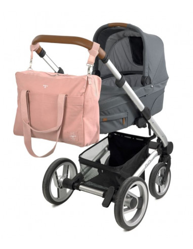 Sac à langer Coton Essential - Rose