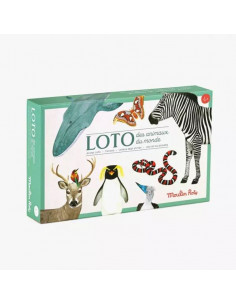 Loto des animaux du monde -...
