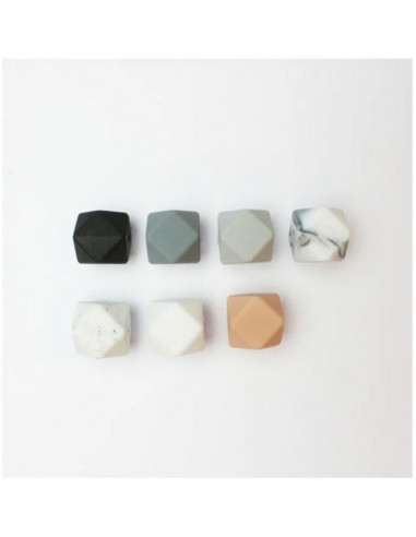 Attache sucette silicone Chewie - Blush