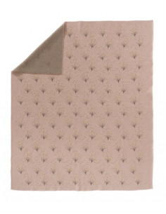 Couverture tricotée bio...