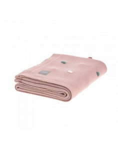 Couverture tricotée 80x110...