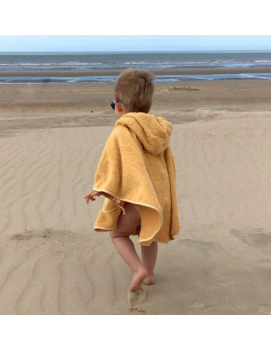 Poncho-sortie de bain Terry - Golden