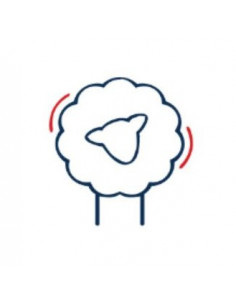 Bonnet chausson coton/pol...