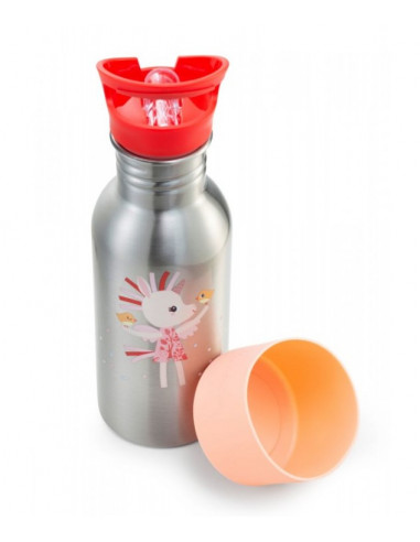 Gourde inox 600ml - Happy Lena
