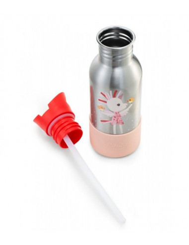 Gourde inox 600ml - Happy Lena
