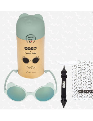 Lunettes OURS'ON 1-2 ans - Almond Green