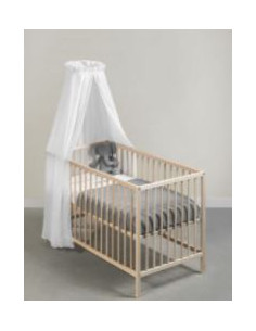 Ciel de lit 155cm - Blanc 2