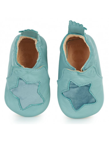 Chaussons Blumoo 6-12mois Etoile -... Chaussons Blumoo 6-12mois Etoile -...