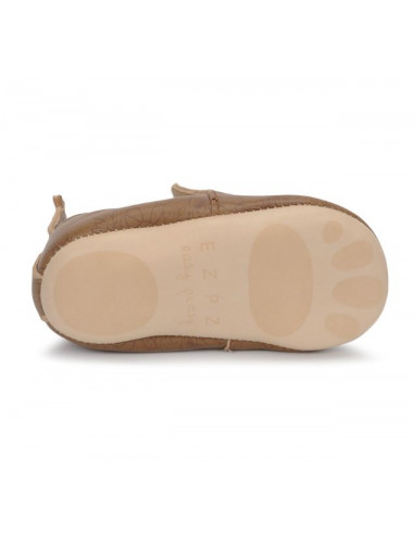 Chaussons Blumoo 6-12mois - Mou Camel