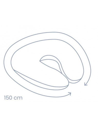 Coussin Doomoo Softy - Cloudy Kaki