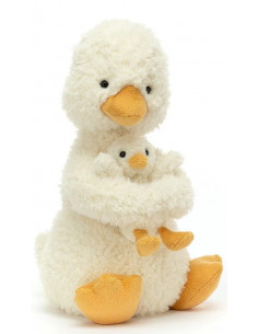 Peluche Huddles Canard - 24cm