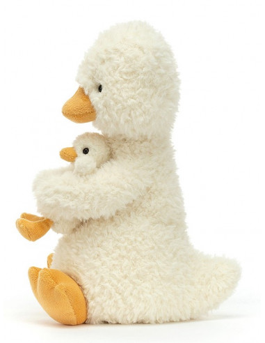 Peluche Huddles Canard - 24cm