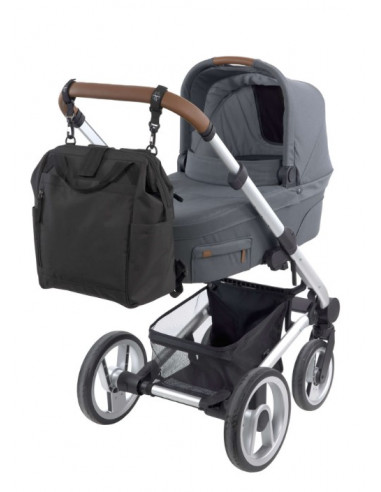 Sac à dos à langer Goldie Up - Black