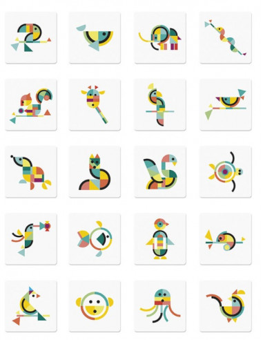 Puzzle magnétique - Animaux