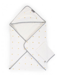 Cape de bain et gant...