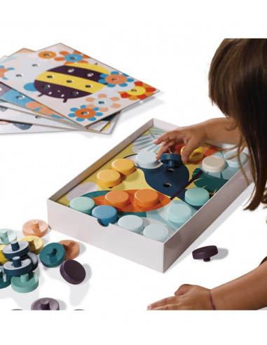 Mes premières mosaïques en bois