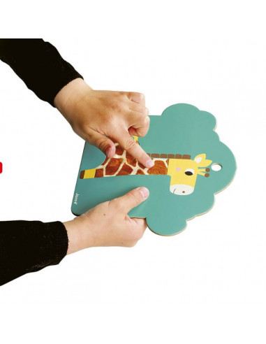 Cartes tactiles - La savane