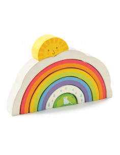 Puzzle tunnel Arc-en-ciel