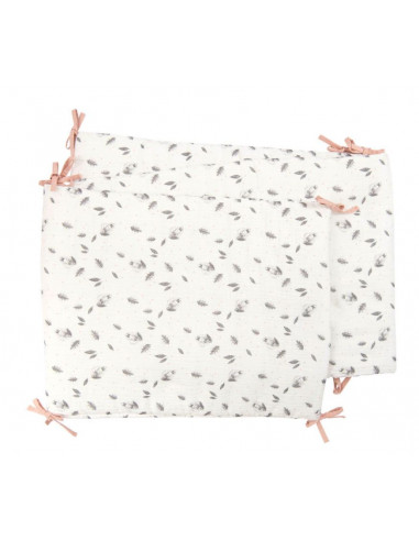 Tour de lit crème à motifs - Après la...