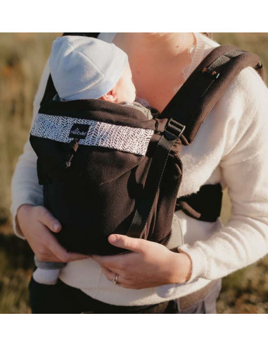 Porte bébé Néo préformé 0/2ans - Ebène