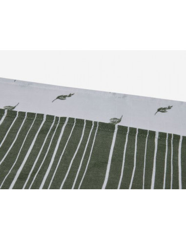 Tetra mousseline 70x70cm 2pces Stripe...