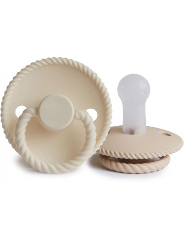 2 Sucettes Frigg ROPE 6-18 mois -...
