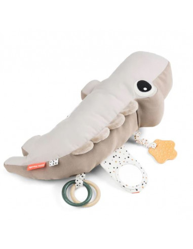 Peluche coussin d'activités Croco - Sand