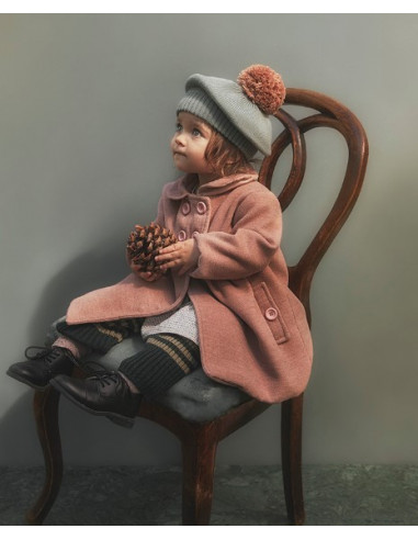 Béret tricoté Elodie 1-3 ans - Deco...