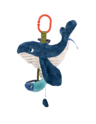 Poupée musicale baleine - Les...