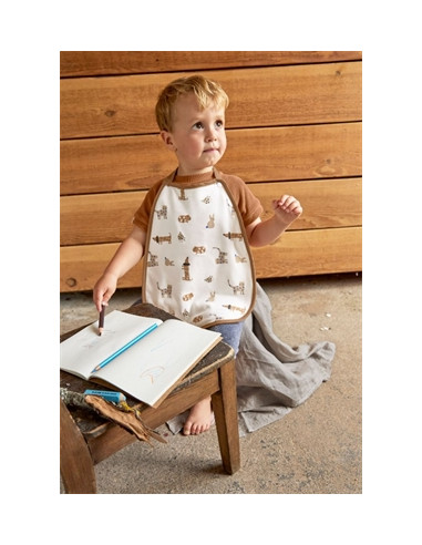 Lot de 2 bavoirs imperméables 6-36m -...