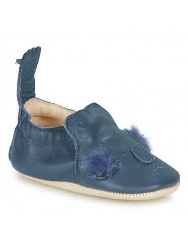 Chaussons Blumoo 6-12mois - Mou denim...
