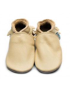 Chaussons en cuir 6-12mois...