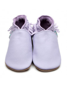 Chaussons en cuir 6-12mois...