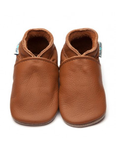 Chaussons en cuir Gripz...