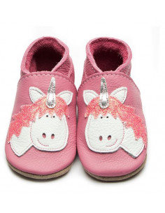 Chaussons en cuir Gripz...