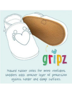 Chaussons en cuir Gripz... 2