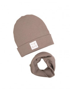 Set Beanie/Tub 1-3ans - Latte