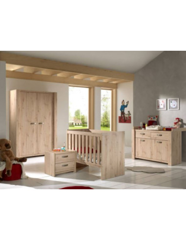 Garde-robe 2 portes - Amalia chêne...