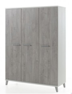 Garde-robe 3 portes - Stef 