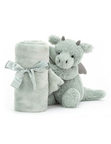 Doudou dragon soother - vert
